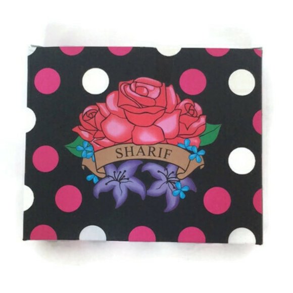 Sharif Pink Leather Coin Purse Cougar Cheetah NIB - Picture 12 of 12